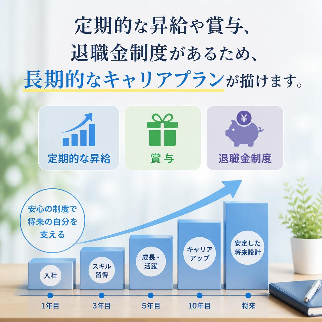 成長を支えるサポート体制